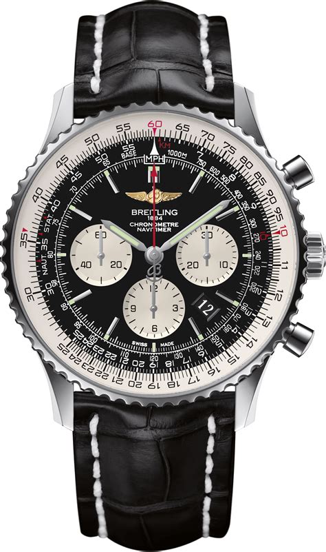 breitling all black navitimer|Breitling Navitimer b01 chrono 46.